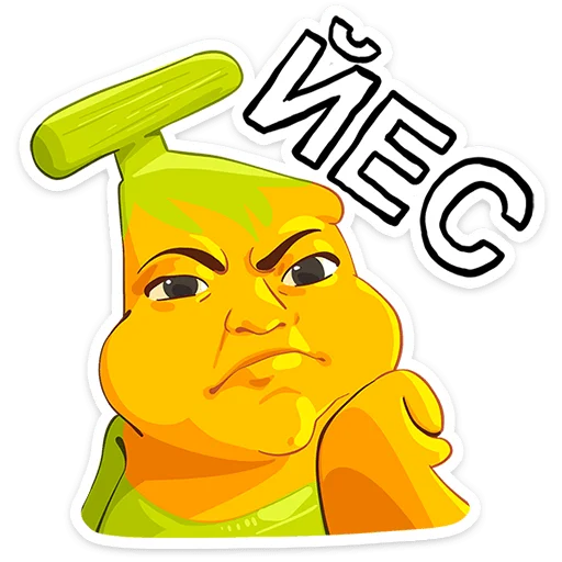 🍌 Стикер «Бананяобананяй» для Telegram
