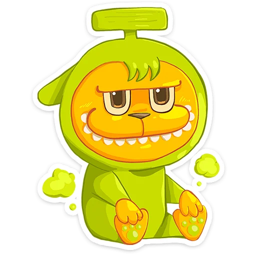 😬 Стикер «Бананяо пак обновлен.» для Telegram