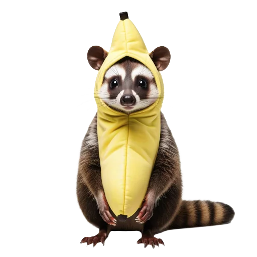 🍌 Стикер «Banana Animals» для Telegram