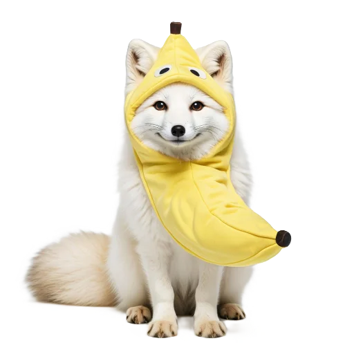 🐩 Стикер «Banana Animals» для Telegram