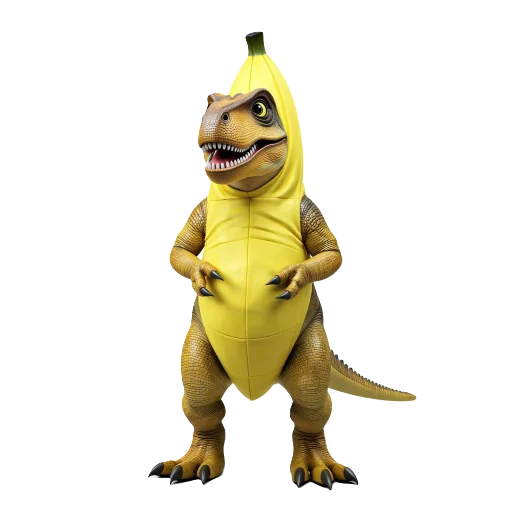 🦖 Стикер «Banana Animals» для Telegram