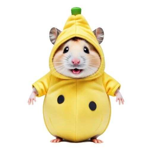 🐹 Стикер «Banana Animals» для Telegram