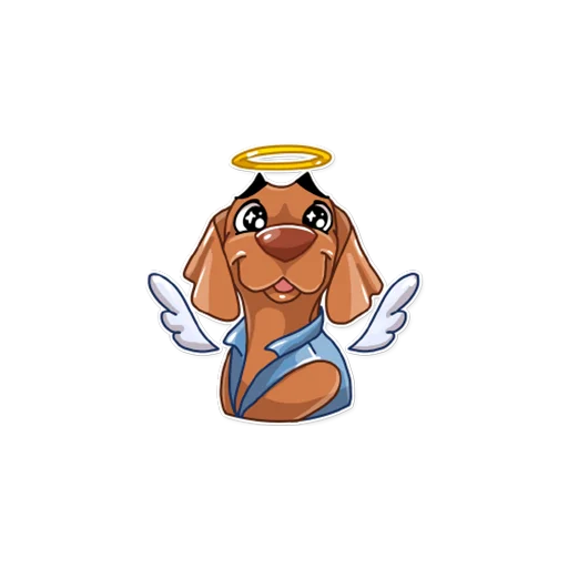 😇 Стикер «bananadog» для Telegram