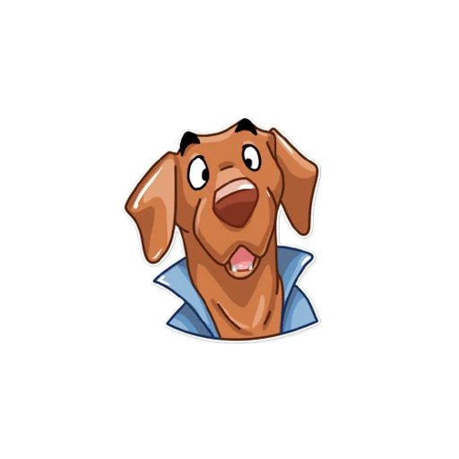 😲 Стикер «bananadog» для Telegram