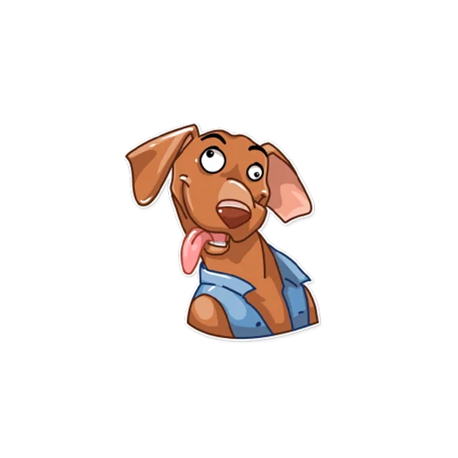 😝 Стикер «bananadog» для Telegram