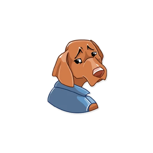 😔 Стикер «bananadog» для Telegram