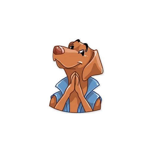 🙏 Стикер «bananadog» для Telegram