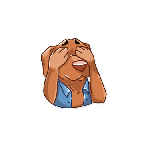 🙈 Стикер «bananadog» для Telegram