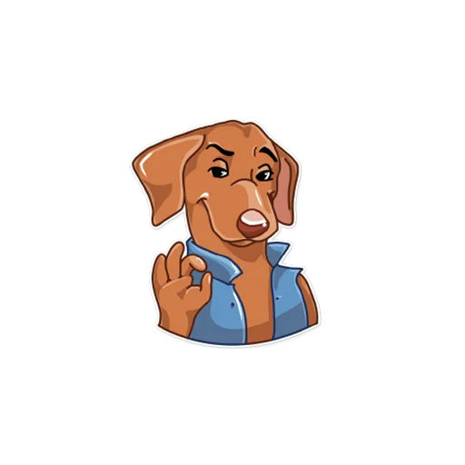 👌 Стикер «bananadog» для Telegram