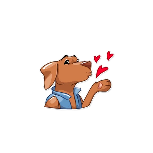 😘 Стикер «bananadog» для Telegram