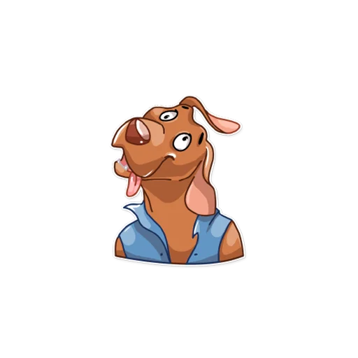 😜 Стикер «bananadog» для Telegram