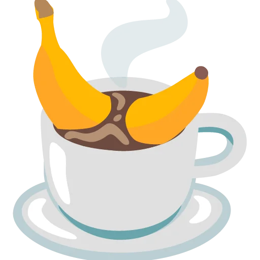 ☕ Стикер «ДаниилБанана» для Telegram