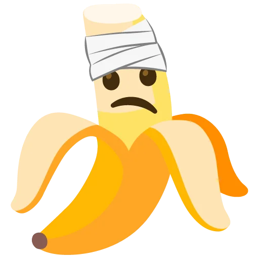 🤕 Стикер «ДаниилБанана» для Telegram