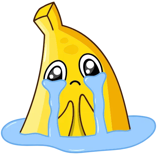 😭 Эмодзи «Бананос» для Telegram
