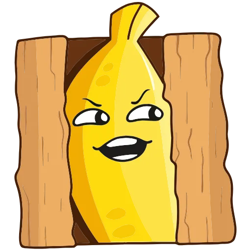 🤪 Эмодзи «Бананос» для Telegram