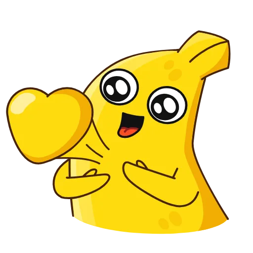😍 Стикер «Бананос» для Telegram