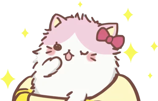😘 Стикер «Bananya cat» для Telegram