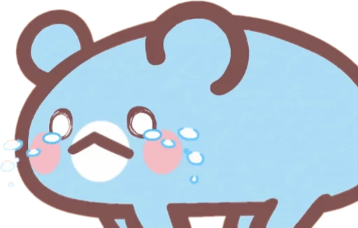 😭 Стикер «Bananya stickers» для Telegram