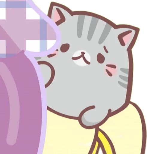 🙈 Стикер «Bananya stickers» для Telegram