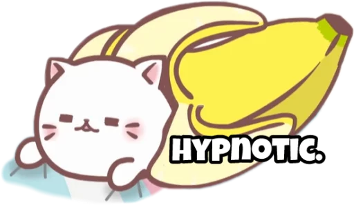 🤤 Стикер «Bananya stickers» для Telegram