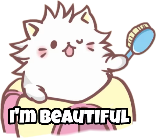 😌 Стикер «Bananya stickers» для Telegram