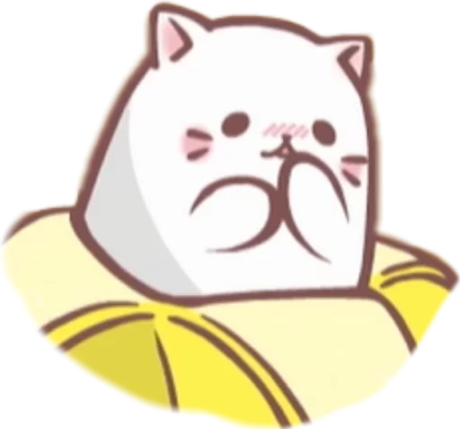 😰 Стикер «Bananya stickers» для Telegram