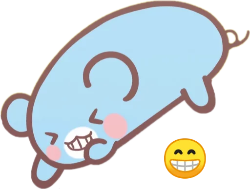 😬 Стикер «Bananya stickers» для Telegram