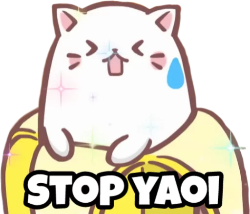 😫 Стикер «Bananya stickers» для Telegram