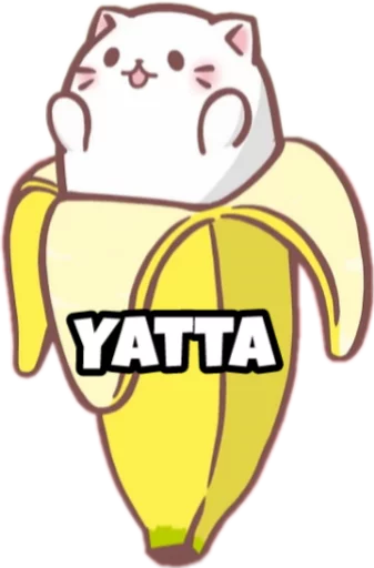 😃 Стикер «Bananya stickers» для Telegram