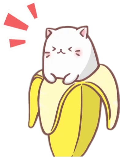 😣 Стикер «Bananya stickers» для Telegram
