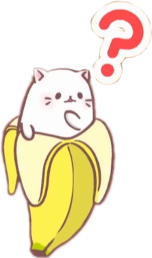 ❓ Стикер «Bananya stickers» для Telegram