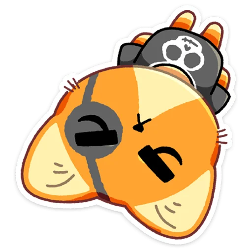 ☺️ Стикер «Бандит» для Telegram