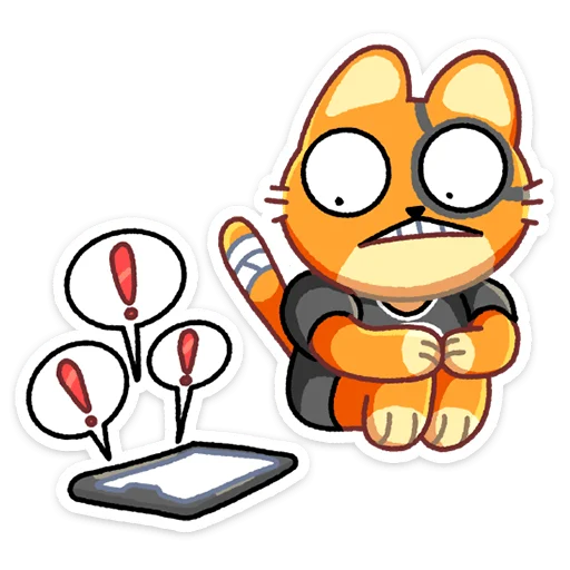 😬 Стикер «Бандит» для Telegram