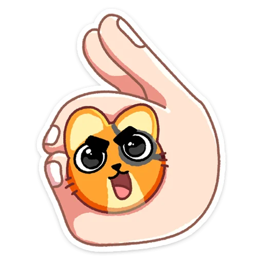 👌 Стикер «Бандит» для Telegram