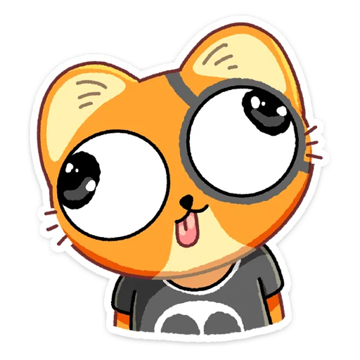 🤪 Стикер «Бандит» для Telegram