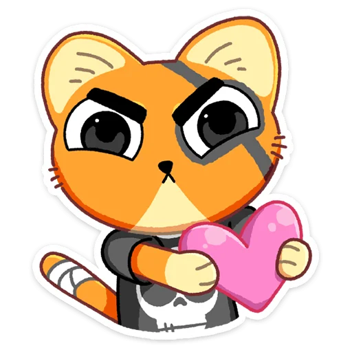 ❤️ Стикер «Бандит» для Telegram