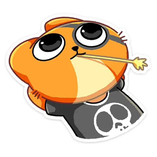 🙄 Стикер «Бандит» для Telegram