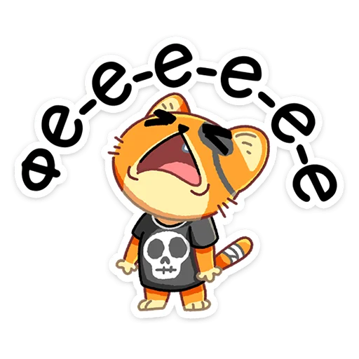 🤢 Стикер «Бандит» для Telegram