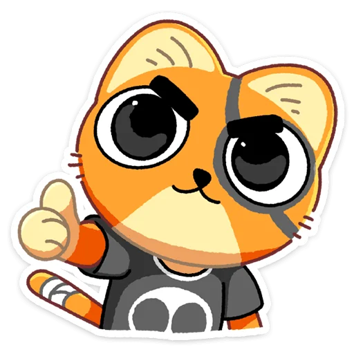 👍 Стикер «Бандит» для Telegram