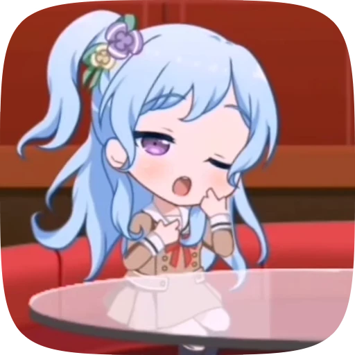😴 Стикер «Bandori Party» для Telegram