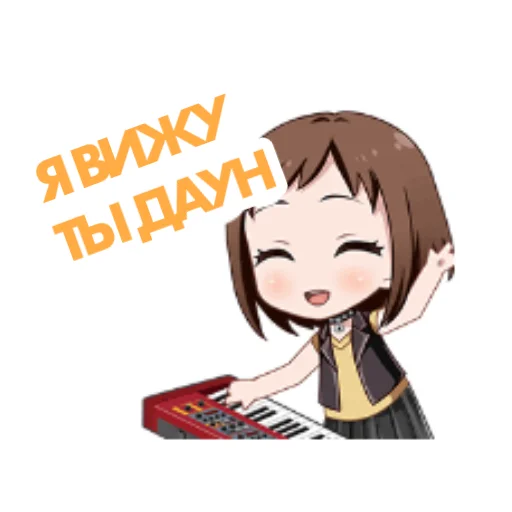 😚 Стикер «bandori stamps but its russian» для Telegram