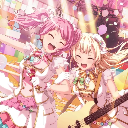🤗 Стикер «Bandori (BanG Dream)» для Telegram