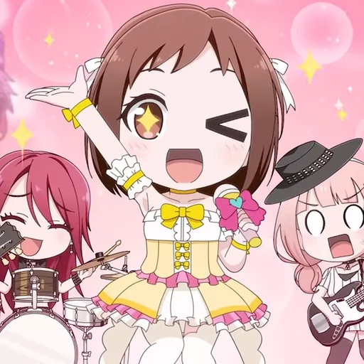 🌈 Стикер «Bandori (BanG Dream)» для Telegram