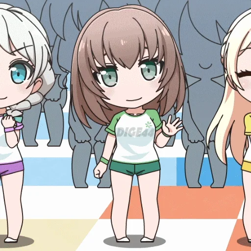🫡 Стикер «BANG DREAM GIRLS BAND PARTY» для Telegram