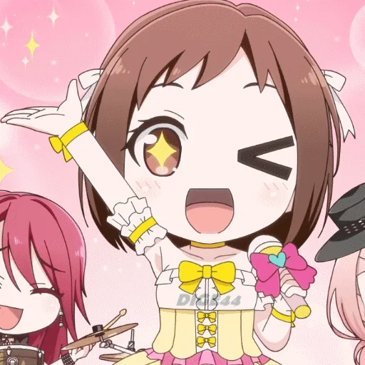 😉 Стикер «BANG DREAM GIRLS BAND PARTY» для Telegram