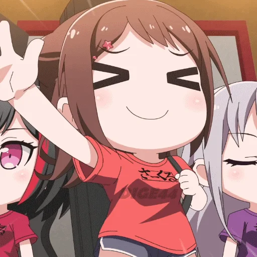 🖐 Стикер «BANG DREAM GIRLS BAND PARTY» для Telegram