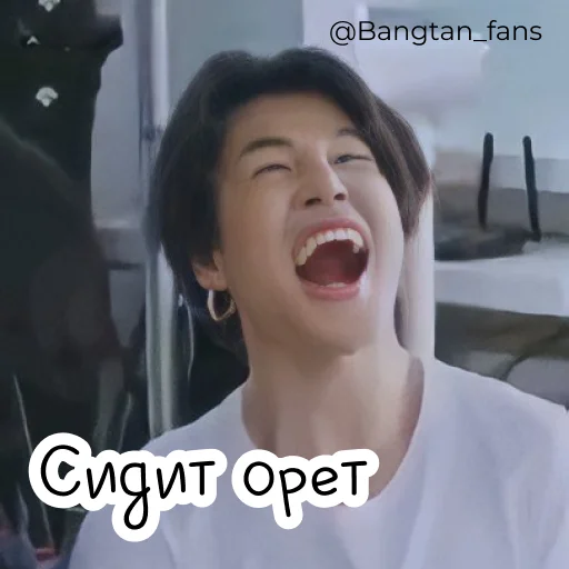 😱 Стикер «Bangtan_fans» для Telegram
