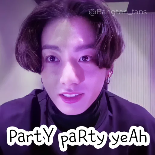 🥳 Стикер «Bangtan_fans» для Telegram