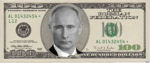 💵 Стикер «banknotesrf» для Telegram
