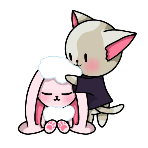 🛁 Стикер «Ba Dom Kitty» для Telegram